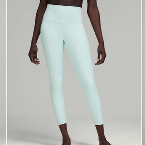 Sale! Lululemon Align 25 Mint Green Size 10